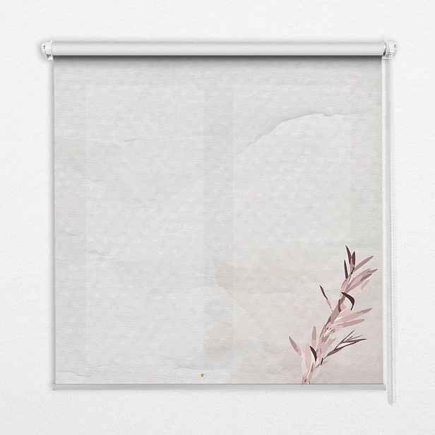 TULUP VNITŘNÍ roleta - okenní roleta - roleta - 100x140 cm - Zmačkaná karta
