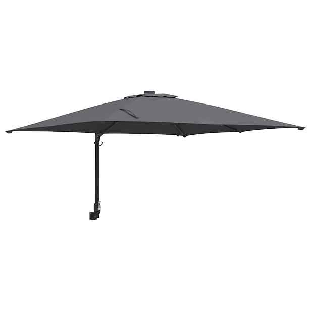 vidaXL Zahradní slunečník Antracit 248,5 x 247,5 x 160 cm