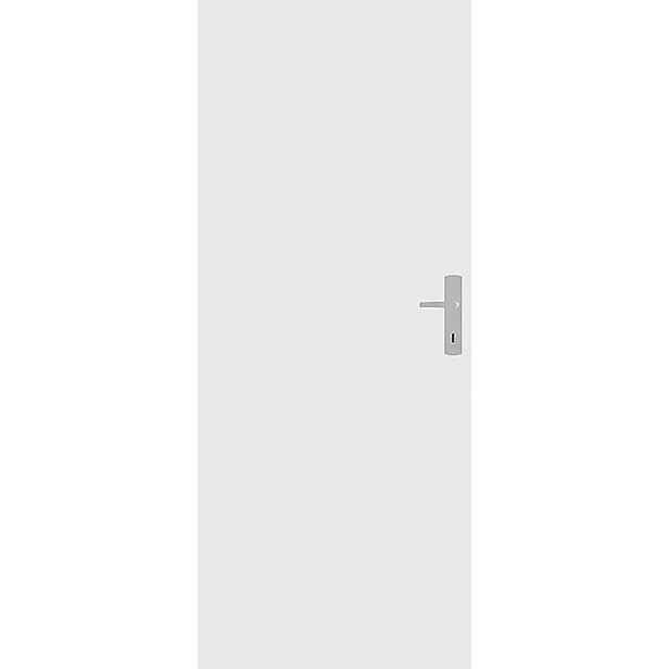 Protipožární dveře Naturel Technické levé 80 cm bílá DPOZARUBEN80