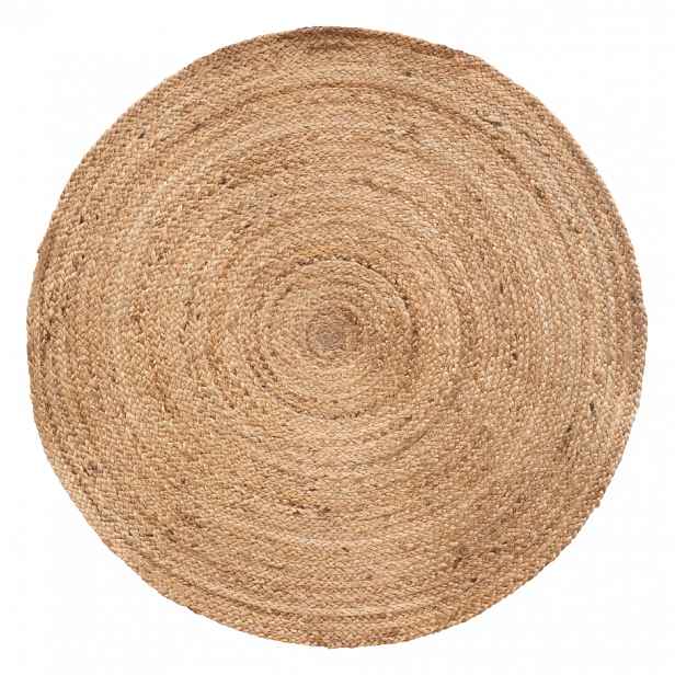 Kulatý jutový koberec JUTIQUE 80 cm