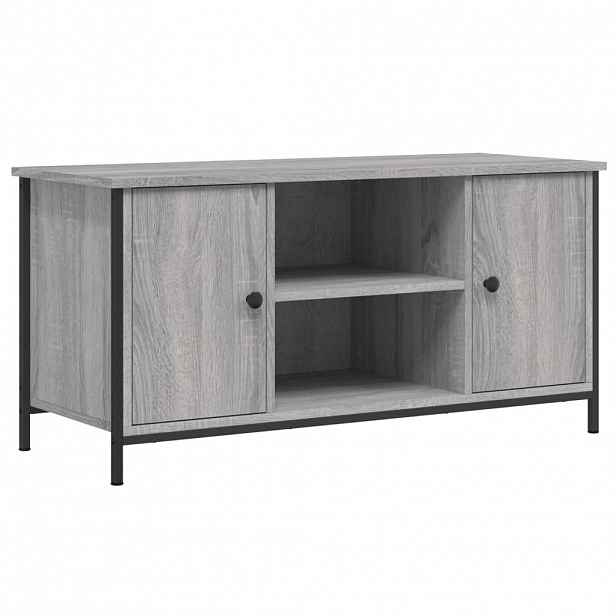 vidaXL TV skříňka šedá sonoma 100 x 40 x 50 cm kompozitní dřevo