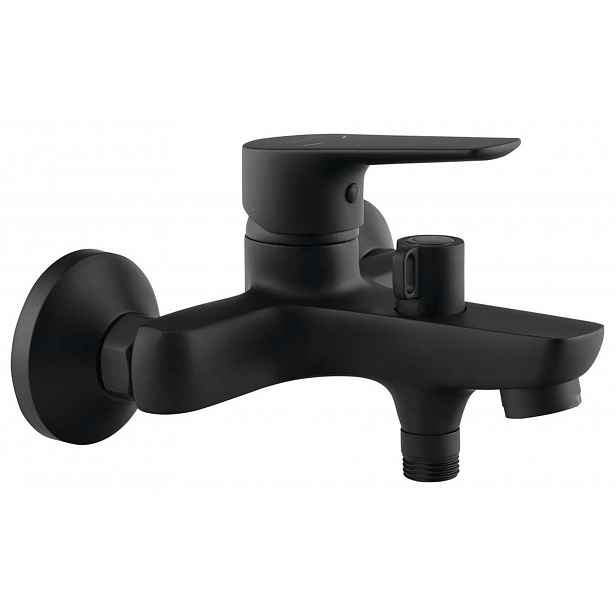 Aqualine Lotta - Vanová baterie, černá matná LT610B