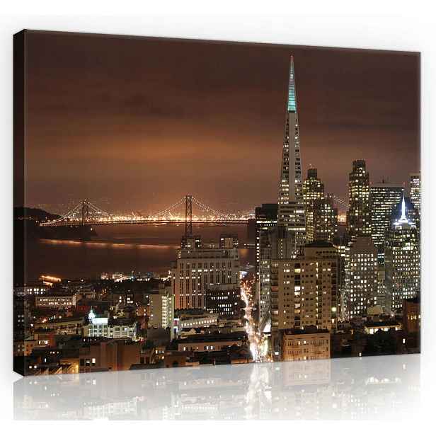 Obraz Na Plátně Canvas 80x60 San Francisco