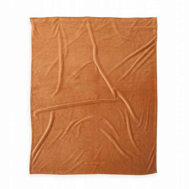 Deka z mikrovlákna 150x200 Tom Tailor oranžová, jednobarevná