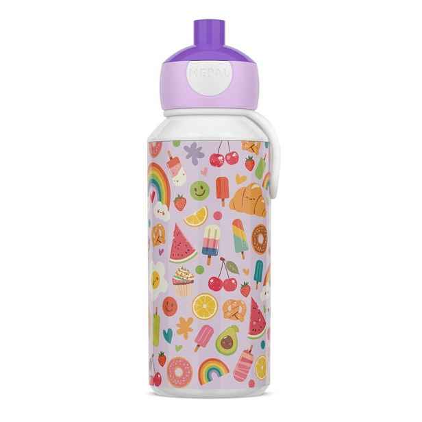 Fialová plastová dětská lahev 400 ml Food Fest – Mepal