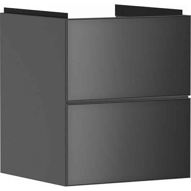 Skříňka pod umyvadlo bez umyvadla Hansgrohe Xevolos E 48x57,5x47,5 cm břidlicová matná šedá mat 54174770
