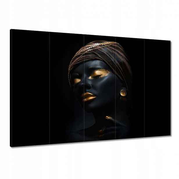 Obrazy 100x70 Zlatý Make-up
