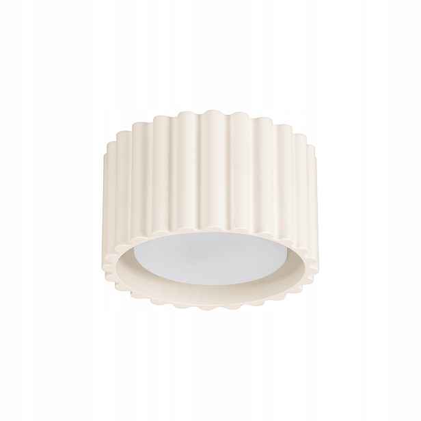 Sollux lighting Aura stropní spot rýhovaný béžový GX53 10W