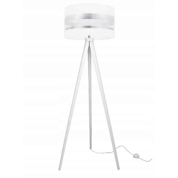 Stojací Lampa Trojnožka Loft Chrom Stínidlo Výběr Led