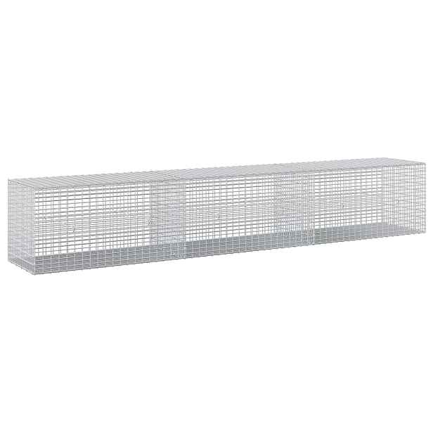 vidaXL Gabion s drátem 5 mm a síťkou 5x2,5 cm 300x50x50 cm