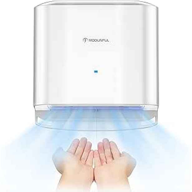 Automatický vysoušeč rukou, 220V 1200W, bílý, 70 dB