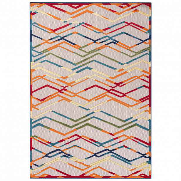 Mazovia KOBEREC barevný geometrický pruhy - 120x170 cm