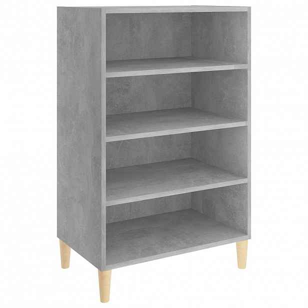 vidaXL Příborník betonově šedý 57 x 35 x 90 cm kompozitní dřevo