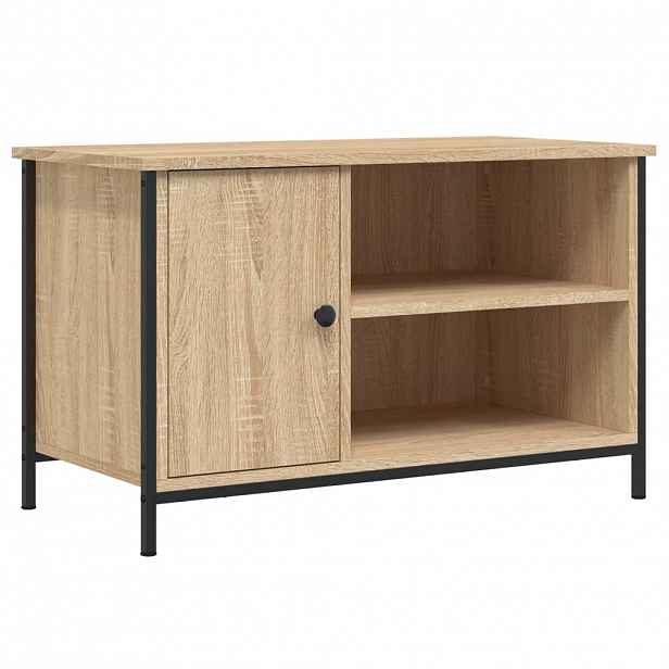 vidaXL TV skříňka dub sonoma 80 x 40 x 50 cm kompozitní dřevo