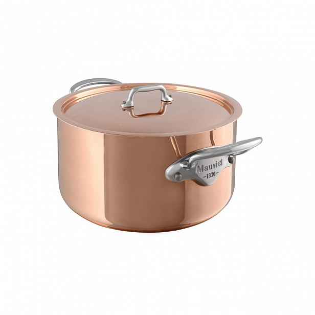 Mauviel M´150s hrnec s poklicí, 24 cm / 6,1 l