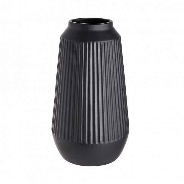 Butlers FINJA Váza 31,5 cm - černá