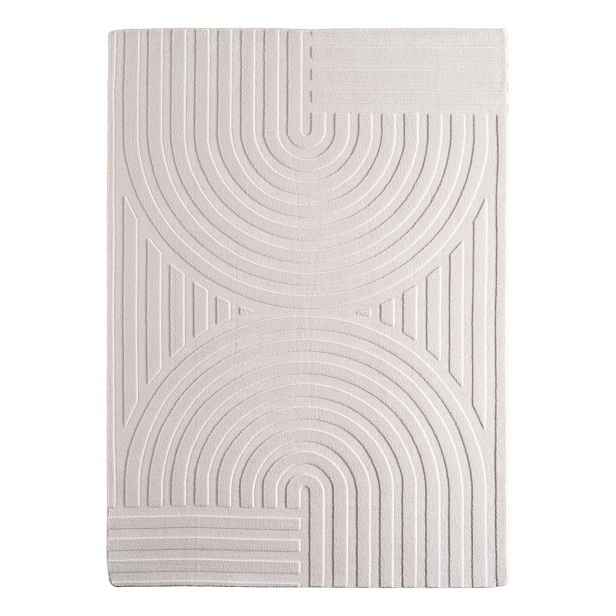 Krémový běhoun 80x250 cm Pompei – Ayyildiz Carpets