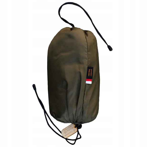 Ultralehká turistická houpací síť TigerWood Vážka V2 Pocket Khaki s moskytiérou