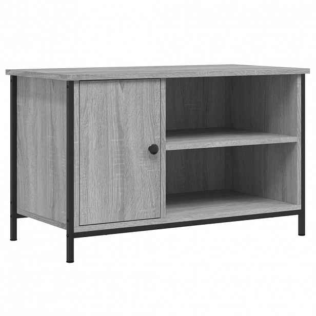 vidaXL TV skříňka šedá sonoma 80 x 40 x 50 cm kompozitní dřevo