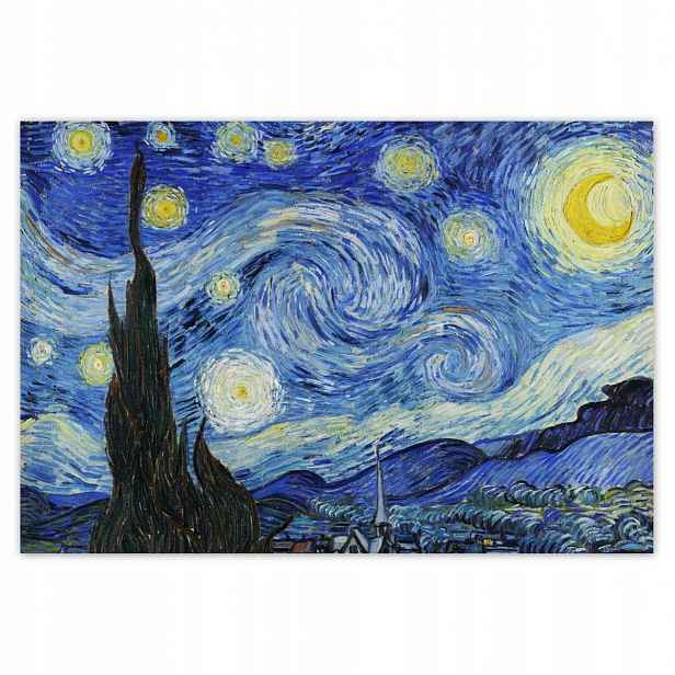 Fototapety 152x104 Hvězdná noc Van Gogh