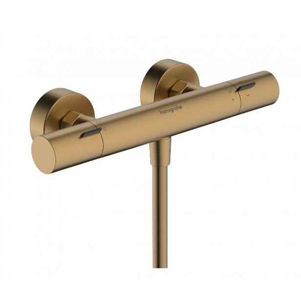 Hansgrohe Ecostat Fine - Termostatická sprchová baterie, kartáčovaný bronz 13324140