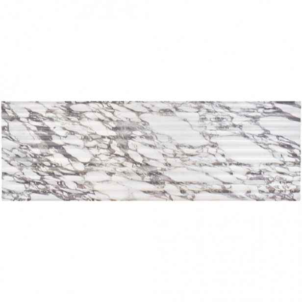 Obklad Realonda Fluted Calacatta violet 40x120 cm mat FLUTED412CV