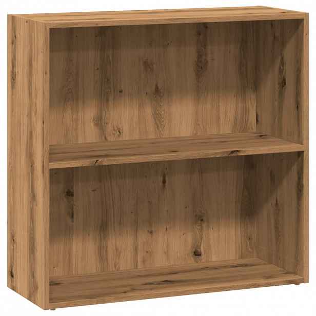 vidaXL Knihovna dub artisan 80 x 30 x 77 cm kompozitní dřevo