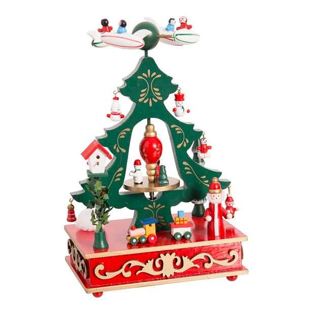 Dřevěná hrací figurka (výška 24 cm) Christmas Tree – Casa Selección