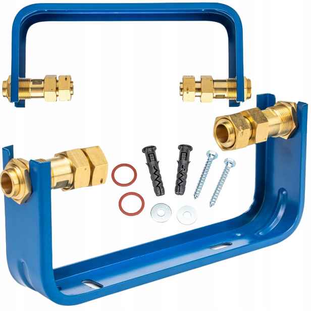 Konzola Vodoměru 1 1/2" DN32 Připojovací Sada Pro Vodoměr 6/4"