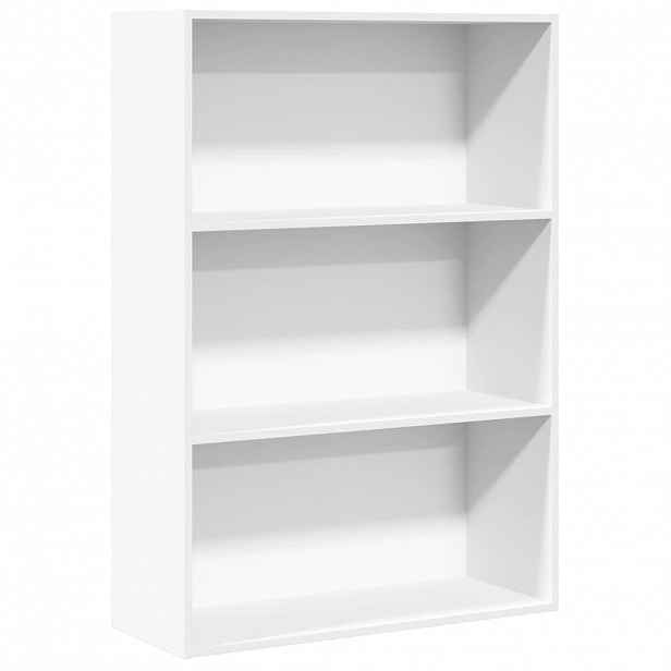 vidaXL Knihovna bílá 80 x 30 x 114 cm kompozitní dřevo