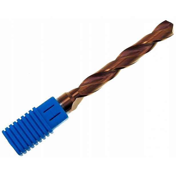 Vrták s povrchovou úpravou Vhm 10,3 x 71 x 118 mm 5D 55HRC TiSiN