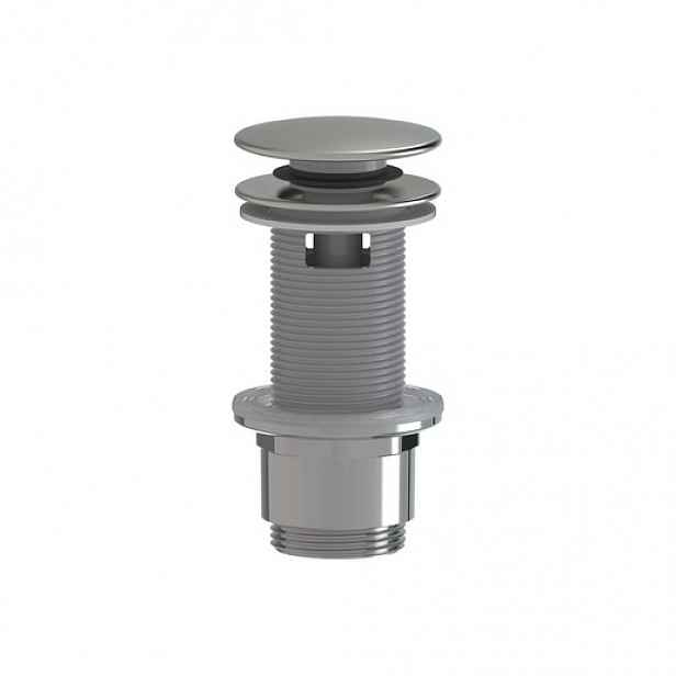 Výpust k umyvadlu 5/4 SAT nerez plast zkracovatelný click clack SATAUCCXNRZ