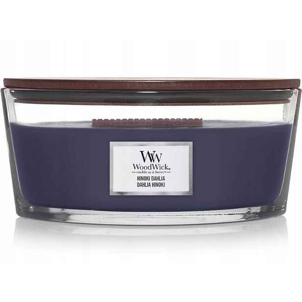 WoodWick svíčka loď Hinoki Dahlia 453.6 g