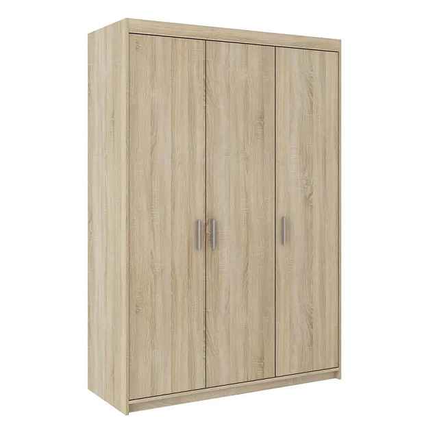 Casarredo Šatní skříň ELINA 3D dub sonoma