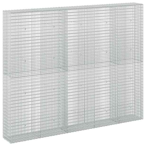 vidaXL Gabion s drátem 5 mm a síťkou 5x2,5 cm 250x30x200 cm