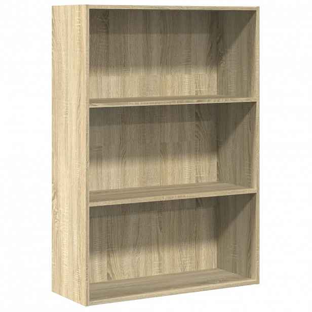 vidaXL Knihovna dub sonoma 80 x 30 x 114 cm kompozitní dřevo