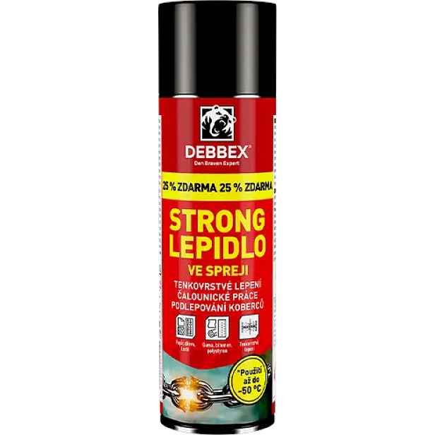 Lepidlo ve spreji Den Braven 400 ml