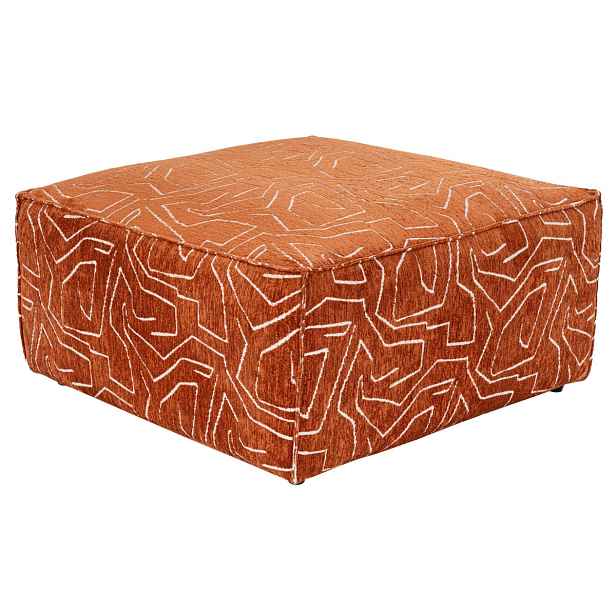 Hanah Home Taburet LORA 85 cm oranžový