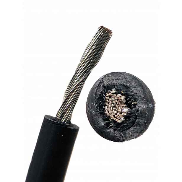 Kabel Helukabel 1x2,5 mm Dca černý 100 m