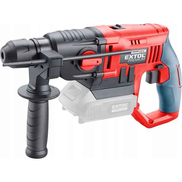 Kladivo vrtací aku SHARE20V, Sds plus, 20V Li-ion, bez baterie a nabíječky