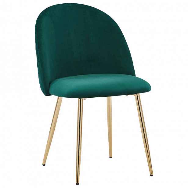 Jídelní Židle Artdeco Zelená - 51 x 79 x 58 cm