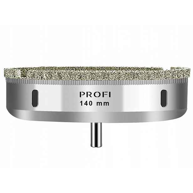 Korunkový Vrták Diamantová 140 mm Korunka Pro Gres Profi