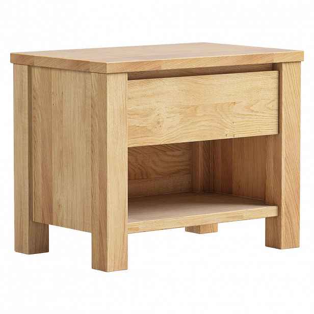 Linea Natura NOČNÍ STOLEK, divoký dub, barvy dubu, 60/47/38 cm