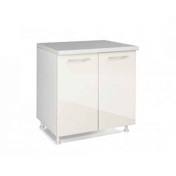 Spodní skříňka IN MDF D 80 - béžová lesk