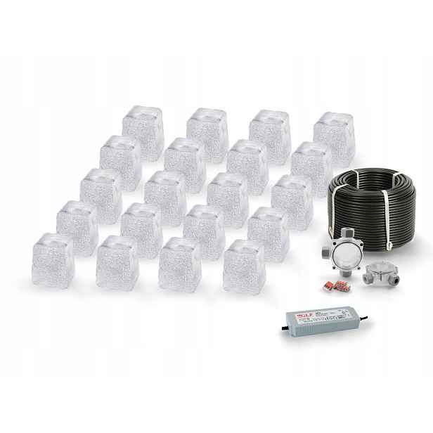 20 x Led nájezdové svítidlo 12V IP68 Bc Piccola