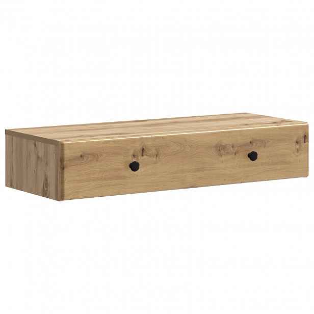 vidaXL Nástěnný boční stůl 87,5 x 34,5 x 17 cm Kompozitní dřevo
