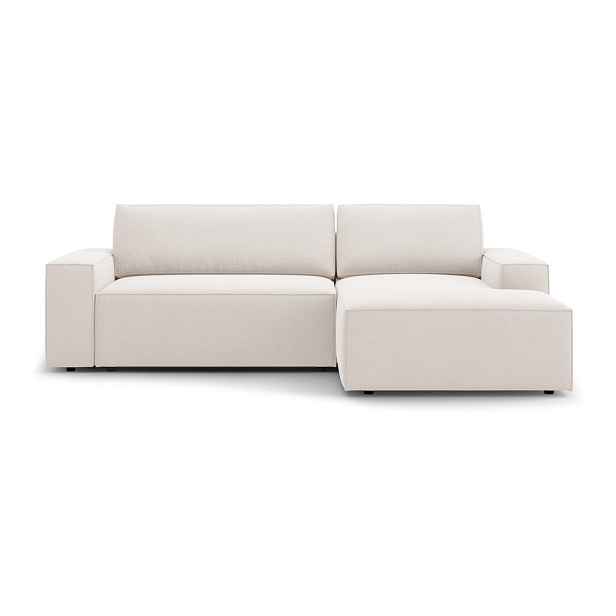 Béžová rozkládací rohová pohovka (pravý roh) Jodie – Micadoni Home