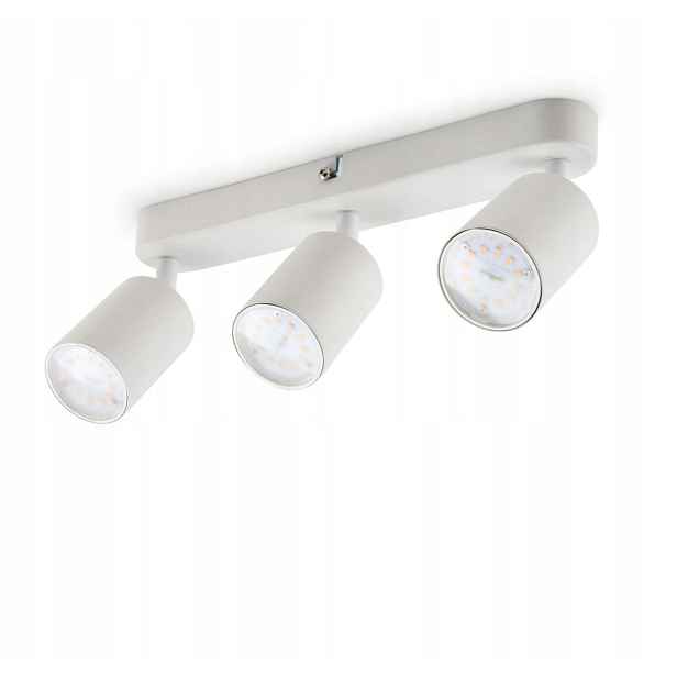 Light Led – Stropní svítidlo 3-bodová, otočné a naklápěcí reflektory 30 cm