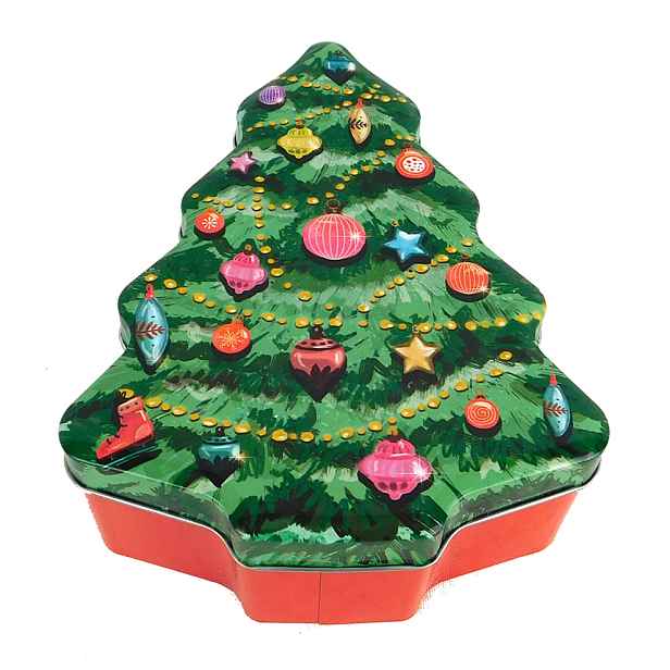 PROHOME - Dóza stromeček 15x18x6,5cm