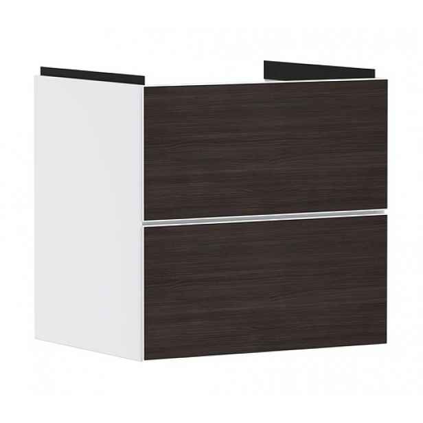 Skříňka pod umyvadlo bez umyvadla Hansgrohe Xevolos E 58x57,5x47,5 cm bílá matná 54175730